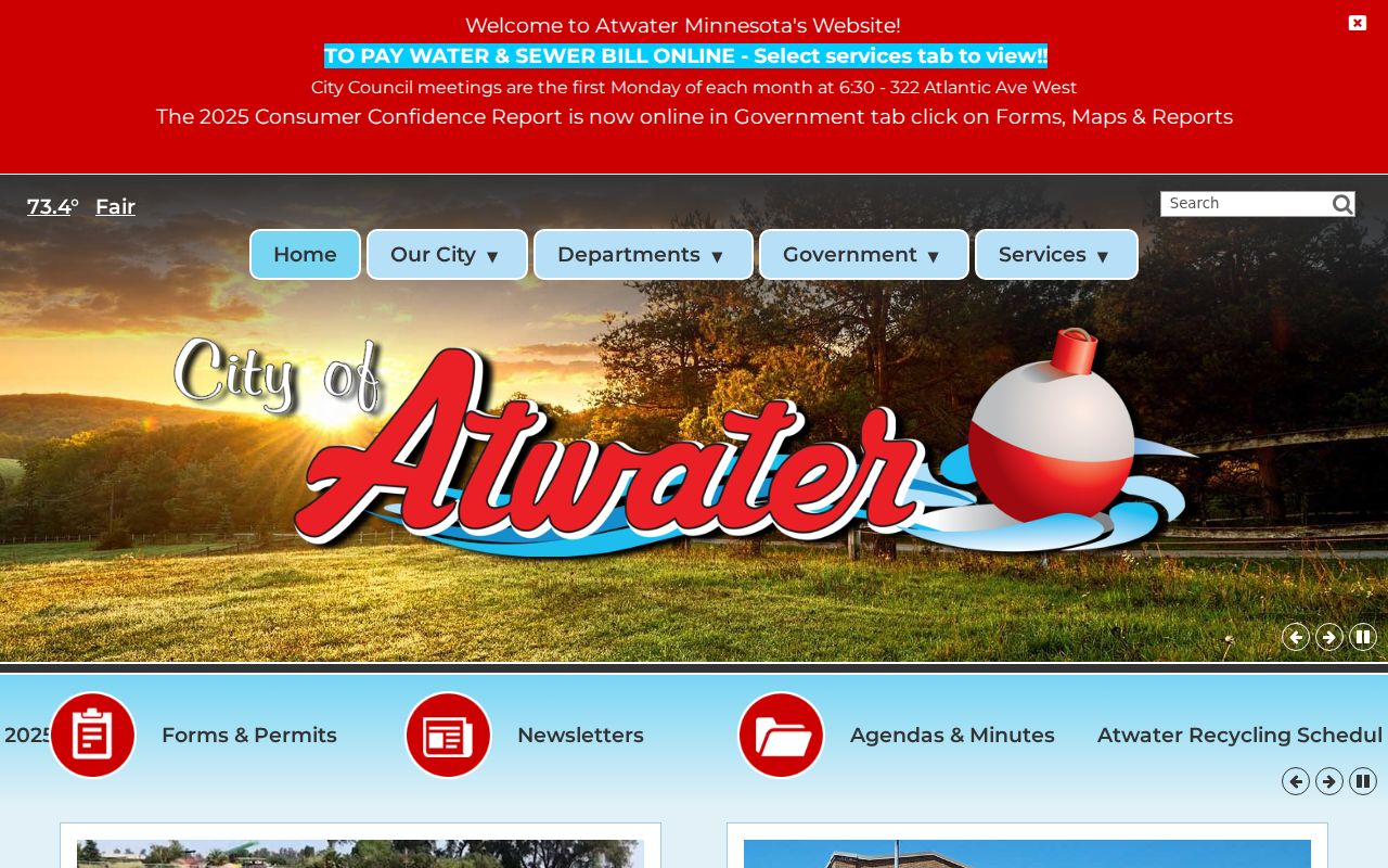 Atwater court docket distinction from city government information